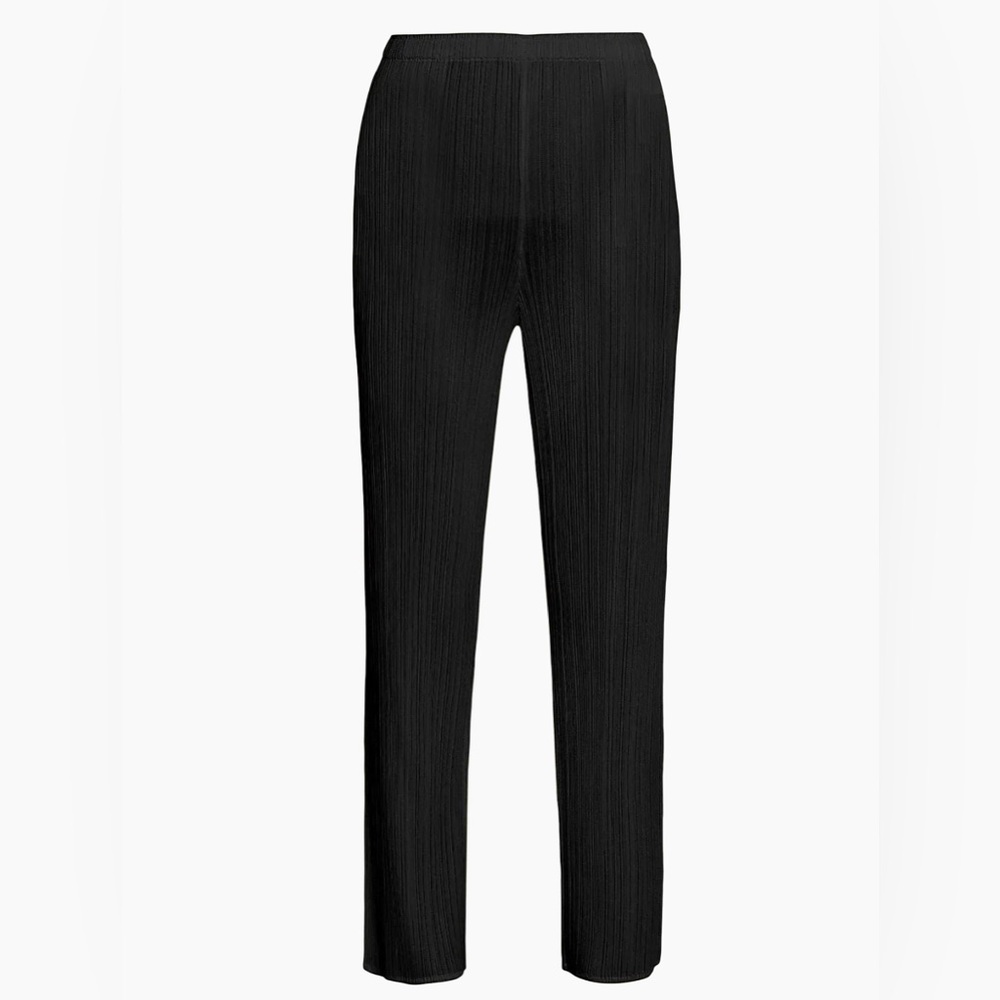 Issey Miyake Pleats Please Black Pants sz 3 - excellent condition!